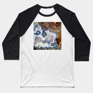 Agate Slab Baseball T-Shirt